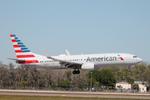 N985NN @ KRSW - American Flight 1656 arrives at Southwest Florida International Airport following flight from Dallas/Fort Worth International Airport - by Suncoast Spotter
