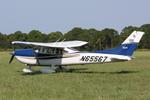 N65567 @ X36 - Cessna Skylane sits at Buchan Airport - by Suncoast Spotter