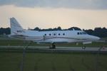 N95TL @ KSRQ - Rockwell Sabreliner 65  sits on the ramp at Sarasota-Bradenton International Airport - by Suncoast Spotter
