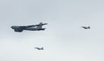 60-0007 @ ESSA - Escorted by two JAS 39 Gripen - by wijken