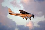 N9321X @ KSRQ - Cessna Skylane arrives at Sarasota-Bradenton International Airport - by Suncoast Spotter