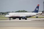 N127HQ @ KSRQ - US Air Flight 3327 operated by Republic arrives at Sarasota-Bradenton International Airport following a flight from Reagan National Airport