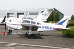 G-ETLX @ EGBT - Turweston, Air Britain fly in - by Chris Hall