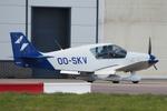 OO-SKV @ EGSH - Just landed at Norwich. - by Graham Reeve