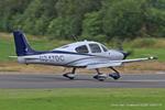 N347DC @ EGBT - Turweston, British Grand Prix weekend - by Chris Hall