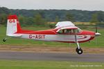 G-ASIT @ EGBT - Turweston, British Grand Prix weekend - by Chris Hall