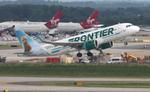 N329FR @ KATL - FFT A32N Trixie zx atl-pit - by FloridaMetal