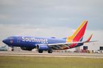 N938WN @ KRSW - Southwest Flight 543 arrives on Runway 6 at Southwest Florida International Airport following flight from Milwaukee-Mitchell International Airport - by Suncoast Spotter