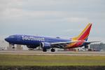 N8871Q @ KRSW - Southwest Flight 1351 arrives on Runway 6 at Southwest Florida International Airport following flight from Chicago-Midway International Airport