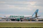 N370FR @ KRSW - Frontier Flight 1543 departs Runway 6 at Southwest Florida International Airport enroute to Cleveland-Hopkins International Airport - by Suncoast Spotter