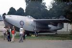 TG263 @ EGSU - TG263 1947 SARO SR1A RAF Duxford c1978.jpg - by PhilR