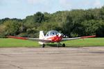 G-CBAB @ EGTD - XX543 (G-CBAB) 1973 SA Bulldog T1 Wings & Wheels Dunsfold - by PhilR