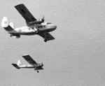  @ EGLF - XL557 1956 SA Pioneer CC1 & XM960 1958 SA Twin Pioneer CC1 RAF SBAC - by PhilR