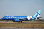 N516JB @ KRSW - JetBlue Flight 1812 departs Runway 6 at Southwest Florida International Airport enroute to Newark-Liberty International Airport