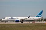 N3215J @ KRSW - JetBlue Flight 66 taxis at Southwest Florida International Airport prior to flight to Boston-Logan International Airport - by Suncoast Spotter