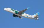 N349FR @ KLAX - FFT A32N Hops zx lax-phx - by FloridaMetal