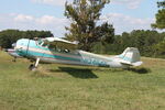 N3464V @ GA2 - Cessna 195 - by Mark Pasqualino