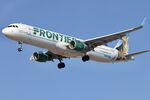 N715FR @ KORD - A321 FRONTIER AIRBUS A321-211 N715FR CACTUS THE COYOTE, FFT1515 TPA-ORD - by Mark Kalfas