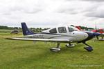 N347DC @ EGBT - Turweston, British Grand Prix weekend - by Chris Hall