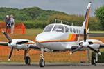 N85LB @ EGBT - Turweston, British Grand Prix weekend - by Chris Hall