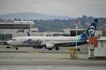 N596AS @ KSFO - Departing runway 10 SFO 2025 - by Clayton Eddy