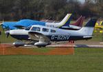 G-BZHV @ EGLM - Piper PA-28-181 Cherokee Archer III at White Waltham. - by moxy