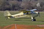 G-ICRR @ EGLM - Aeronca 11AC Chief at White Waltham. Ex EI-CRR - by moxy