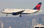 N363NB @ KLAX - DAL A319 zx den-lax - by FloridaMetal