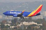 N411WN @ KLAX - SWA 737 zx las-lax - by FloridaMetal