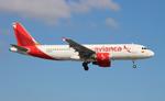 N446AV @ KMIA - AVA A320 zx sal, mslp-mia - by FloridaMetal