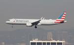 N446AN @ KLAX - AAL A321N zx dfw-lax - by FloridaMetal