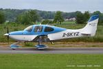 2-SKYZ @ EGBT - Turweston, Air Britain fly in - by Chris Hall