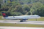 N357DN @ KTPA - Delta Flight 1620 departs Tampa International Airport enroute to Minneapolis-St Paul International Airport - by Suncoast Spotter