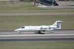 N631KA @ KTPA - Learjet 631KA arrives at Tampa International Airport following flight from Bay Minette Municipal Airport