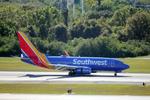 N448WN @ KTPA - Southwest Flight 1545 arrives at Tampa International Airport following flight from TF Green Airport - by Suncoast Spotter
