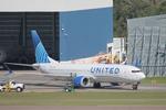 N77558 @ KTPA - United Boeing 737 Max 9 parked on the United ramp at Tampa International Airport - by Suncoast Spotter