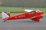 G-AEDU @ EGBT - Turweston - by Chris Hall