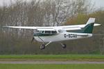 G-BDNU @ EGBT - Turweston - by Chris Hall