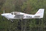 G-RONA @ EGBT - Turweston - by Chris Hall