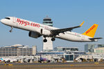 TC-RBF @ LOWW - Departing runway 29 with the ATC tower behind - by Hotshot
