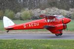 G-AEDU @ EGBT - Turweston - by Chris Hall