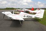 G-RONA @ EGBT - Turweston - by Chris Hall