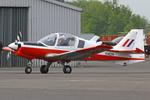 G-BZXZ @ EGBT - Turweston - by Chris Hall