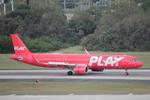 TF-PLA @ KTPA - GlobalX Flight 3372 operated by Play arrives at Tampa International Airport following flight from Frank Pais-Holguin Airport - by Suncoast Spotter