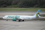 N611FR @ KTPA - Frontier Flight 2684 taxis at Tampa International Airport prior to flight to Cleveland-Hopkins International Airport  - by Suncoast Spotter