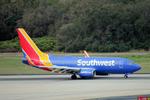 N7702A @ KTPA - Southwest Flight 1925 arrives at Tampa International Airport following flight from Raleigh-Durham International Airport - by Suncoast Spotter