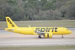 N964NK @ KTPA - Spirit Flight 1771 arrives at Tampa International Airport following flight from Detroit Metro Airport - by Suncoast Spotter