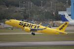 N964NK @ KTPA - Spirit Flight 1772 departs Tampa International Airport enroute to Detroit Metro Airport - by Suncoast Spotter