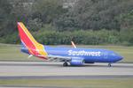 N969WN @ KTPA - Southwest Flight 570 arrives at Tampa International Airport following flight from Kansas City International Airport