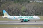 N303FR @ KTPA - Frontier Flight 2925 arrives at Tampa International Airport following flight from Tampa International Airport - by Suncoast Spotter